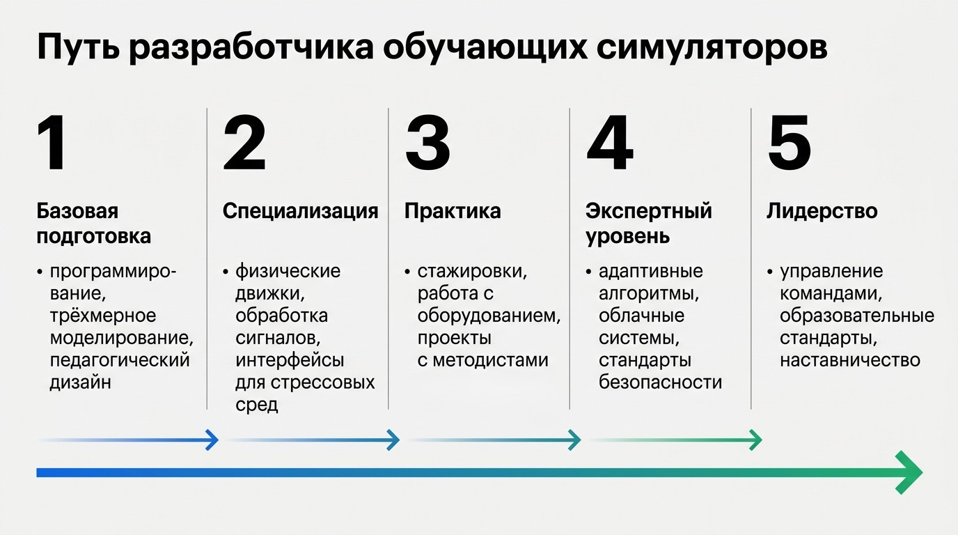 Путь разработчика обучающих симуляторов